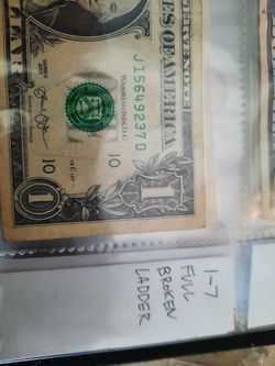 1$ Starnote And A Fancy Serial