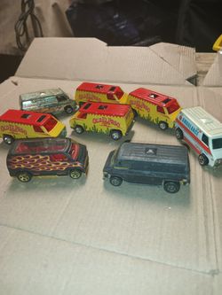 Hot Wheel Vans $2 Each