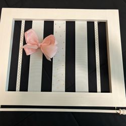 Custom Baby / Toddler  Hair Clip Bow Organizer Headband Holder