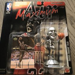 Michael Jordan Maximum Air Mattel Upper deck Action Figure Limited Edition 