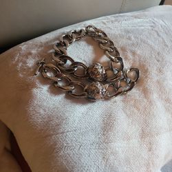 Versus By Versace Choker And  Bracelet  Together  Or Separate  Sale