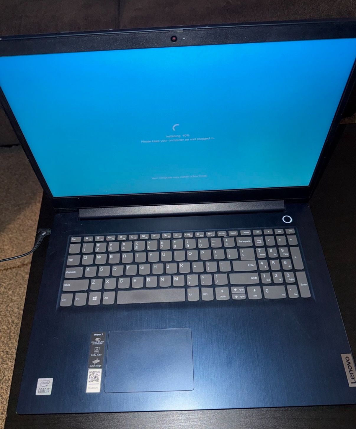 Lenovo 15” Laptop