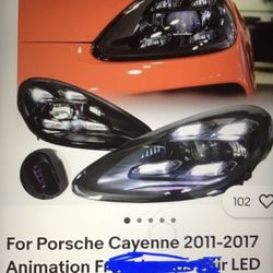 PORSCHE CAYENNE LEFT LIGHT ONLY 