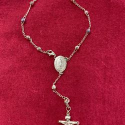 10K Rosary Bracelets 