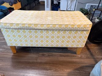 Bench with storage