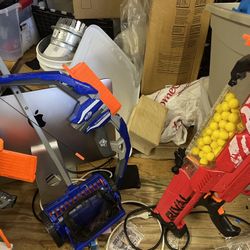 Nerf Gun Lot Rival, Retaliator Elite, Vacuum, Stratobow 