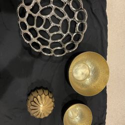 Vintage metal Baskets 