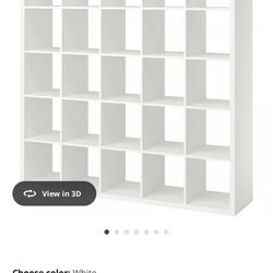IKEA Shelf Unit “KALLAX Shelf unit, white, 71 5/8x71 5/8”