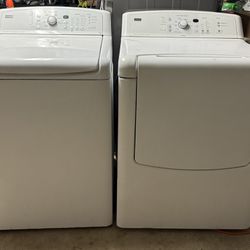 KENMORE ELECTRIC WASHER & DRYER SET ✅ WORKING EXCELLENT 