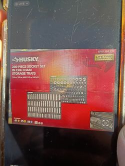 Husky 200 piece socket set