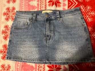 Denim short & skirt