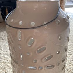 White Ceramic Lantern