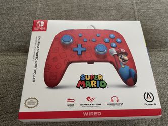 Brand New Super Mario Controller Switch L@@K!!!