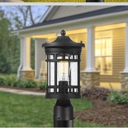 Bestshared Outdoor Post Lantern–Waterproof Lamp