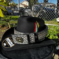 Cinto De Plata Con Texana Set 