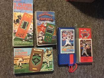 Vintage handheld electronic games ‘85.