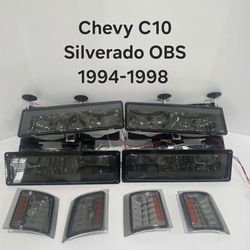 Chevy C10 Silverado OBS 1994-1998 Headlights