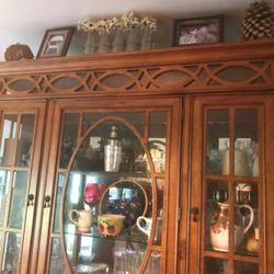 China Cabinet And  table  Set