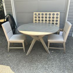 3 Piece Dining Table Set 