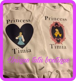 Belle onesies