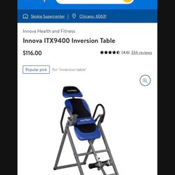 Brand New Inversion Table