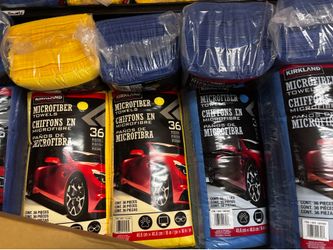 Microfiber towels Kirkland 36 pack