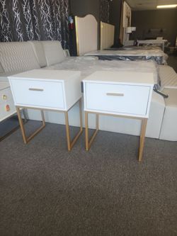 20" 1 Drawer Nightstand (set of 2)