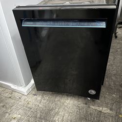 KitchenAid Black Dishwasher Recessed Handle