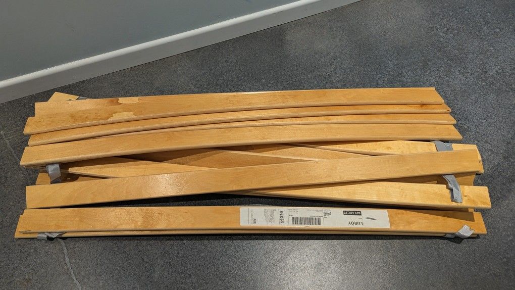 Ikea Twin Bed Slats, Wood Base Supports