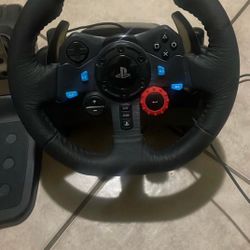 PS4/PS5 Steering Wheel Set