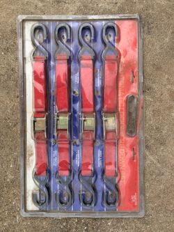 4- new tie down straps