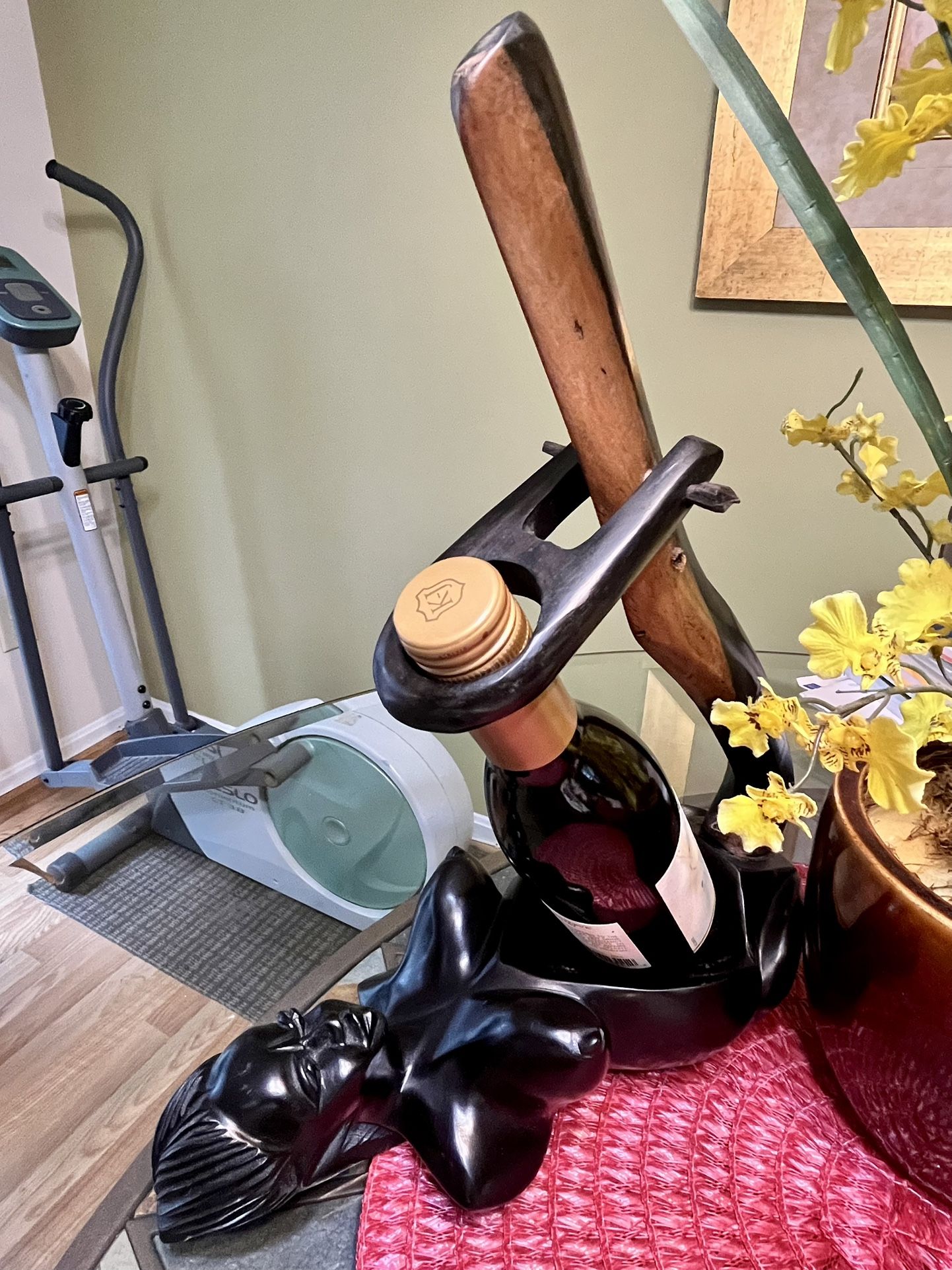 Handcraft Wooden Wine Holder