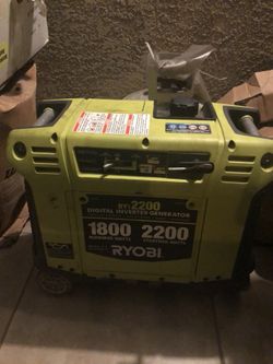 Ryobi 2200 generator