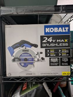 Kobalt Circular Saw 6 1/2 Tool Only 24V