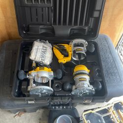Dewalt 1/2 Inch Corded Router Kit