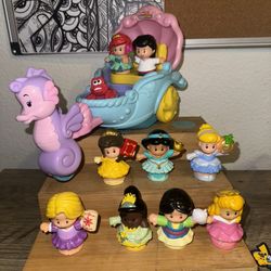 Fisher Price Little - Disney princes bundle lot 