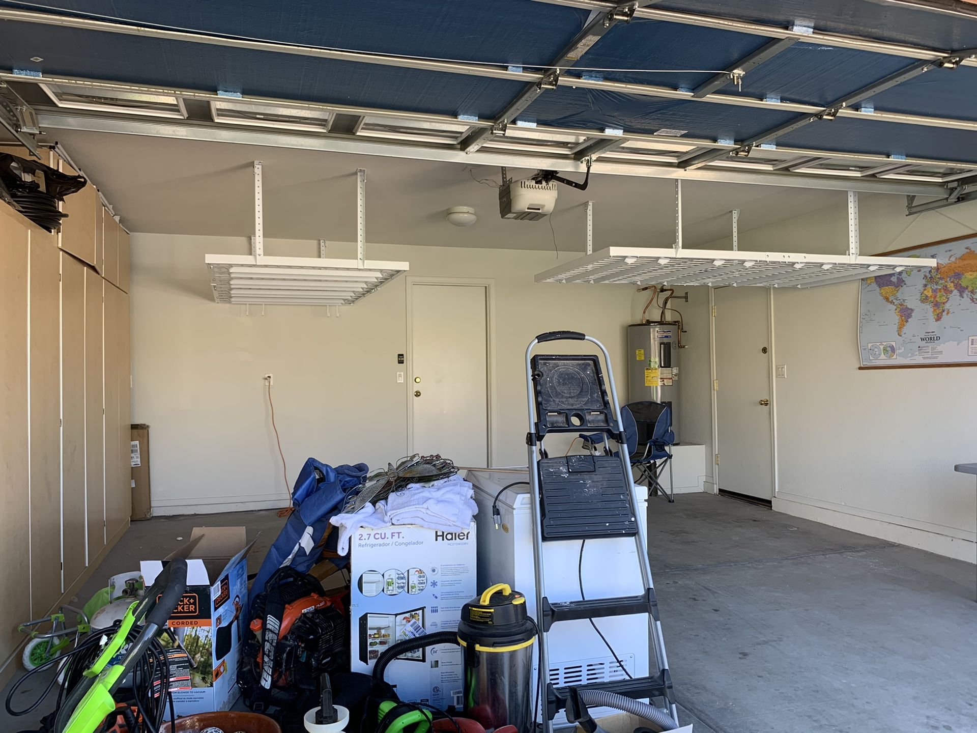 Garage Wall Mounted Metal Shelves