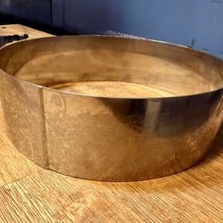 Matfer Ice Cake Ring, Stainless Steel, 7 7/8", Cercle A Vacherin Inox