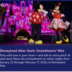 Disneyland After Dark: Sweethearts' Nite
