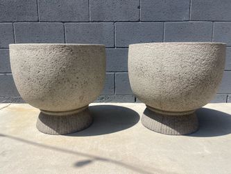 Stunning River Rock Pots