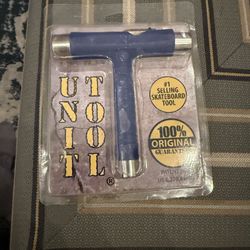 NEW UNIT Skateboard T-Tool Multi-Functional Sockets Zumiez Skate Assembly Tool