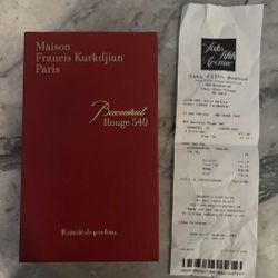 Maison Francis Paris Baccarat Rouge 540