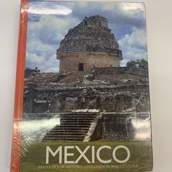 Mexico, 3000 Years of History, Civilization and Culture. Hardcover. Sealed.