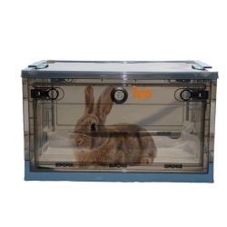 Pet Nebulizer Nest, Cat & Dog Oxygen Chamber, Small Pet Oxygen Inhalation Box (Blue, Medium) New 364 O 25525