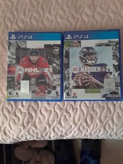 Ps4 Games 10$ Each. 20$ For Both. 