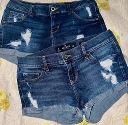 Two pairs of Jean shorts