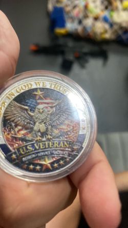 U.S. Veteran Military Challenge Coin
