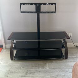 TV Stand With Shelves 