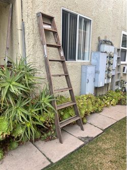 Beautiful wood ladder