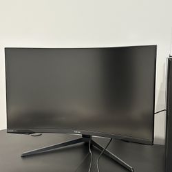 SAMSUNG 32" Odyssey G7 Series WQHD (2560x1440) Curved Gaming Monitor, 240Hz, 1ms, HDMI, G-Sync, FreeSync Premium Pro, LC32G75TQSNXZA